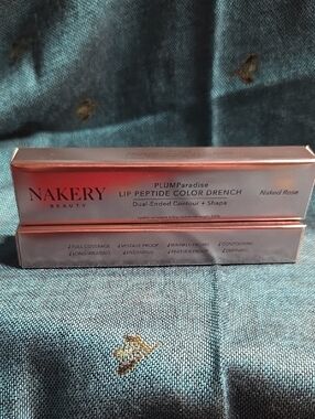 NAKERY Beauty PLUMParadise Lip Peptide Color Drench — Naked Rose (Pink)